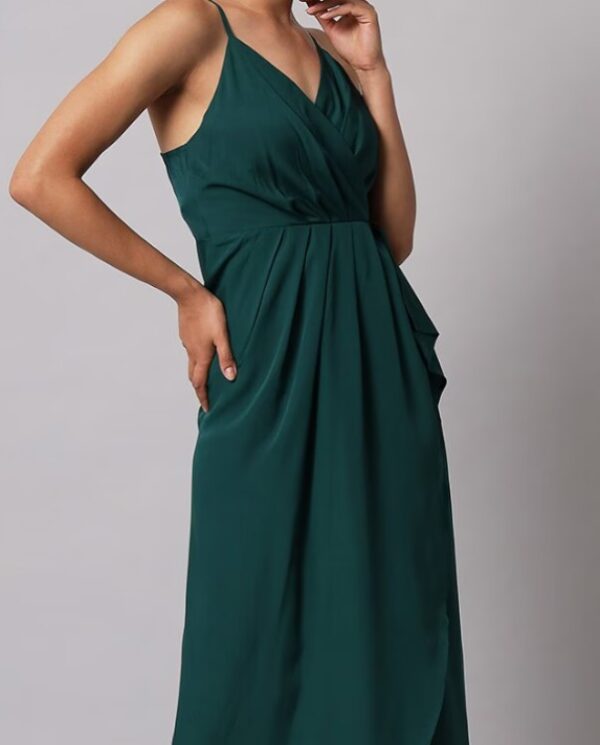 Teal Green Maxi Dress - Image 2